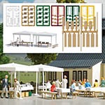 070-1830 - H0 - Catering-Set mit Koch